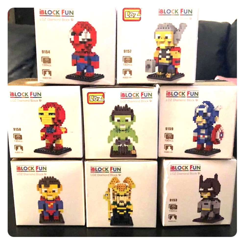 avengers mini block